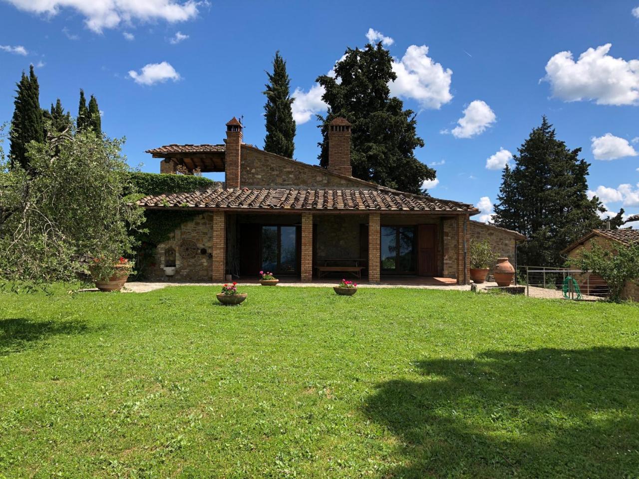 Poggio Al Sole Villa Badia A Passigano Exterior foto