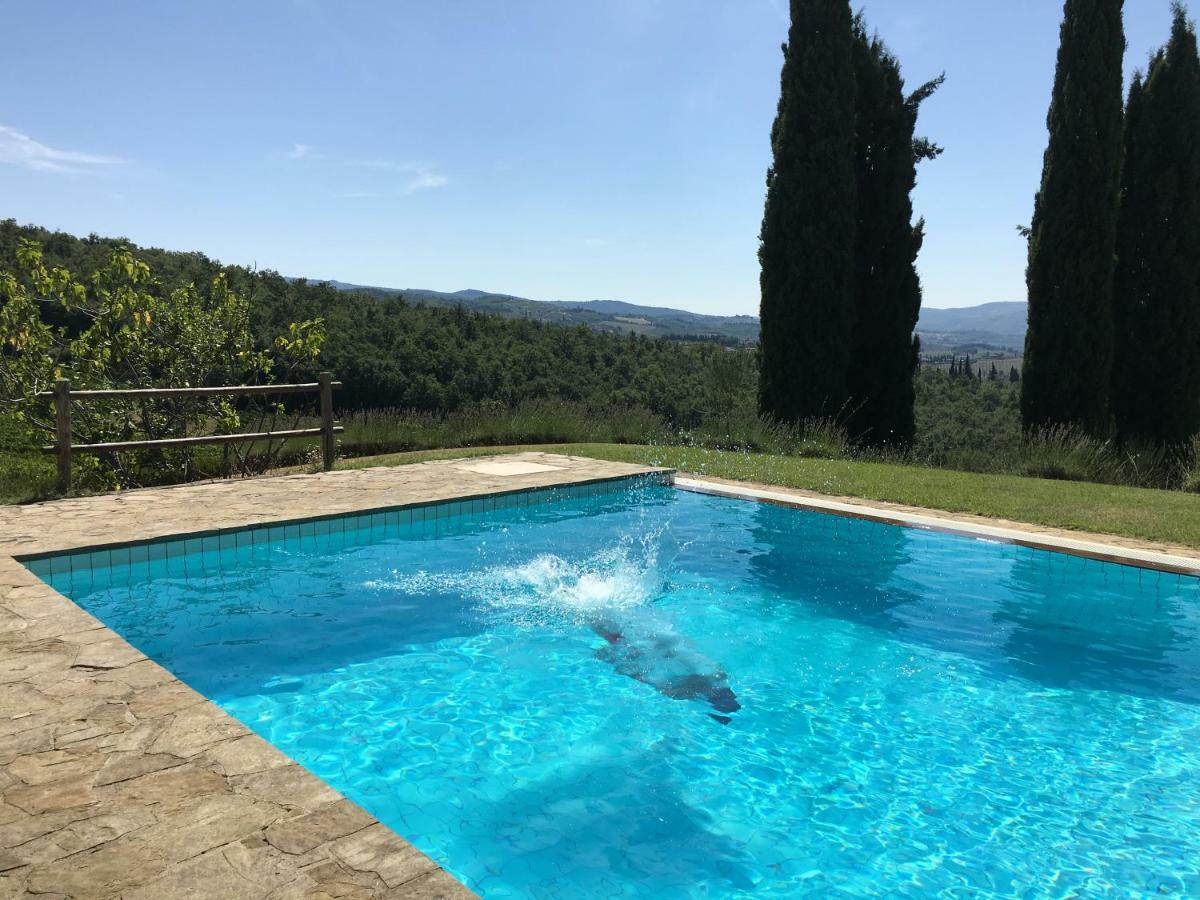 Poggio Al Sole Villa Badia A Passigano Exterior foto